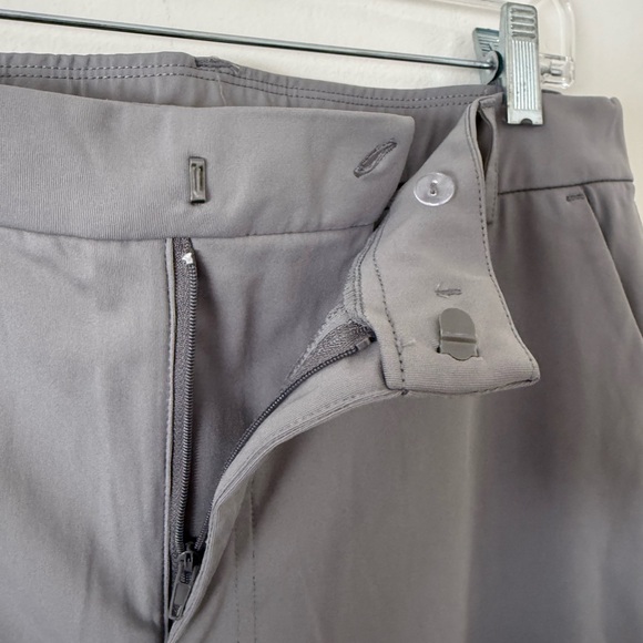 NWT Halara Flex™ Gray Mid Rise Pocket Straight Leg Work Pants Womens Large - Picture 6 of 13